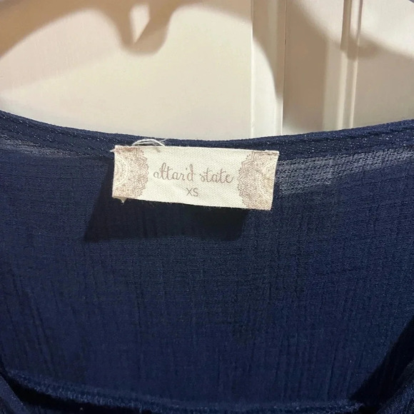 Altar’d State V-neck, A-line, Mock Wrap Dress - Picture 4 of 6